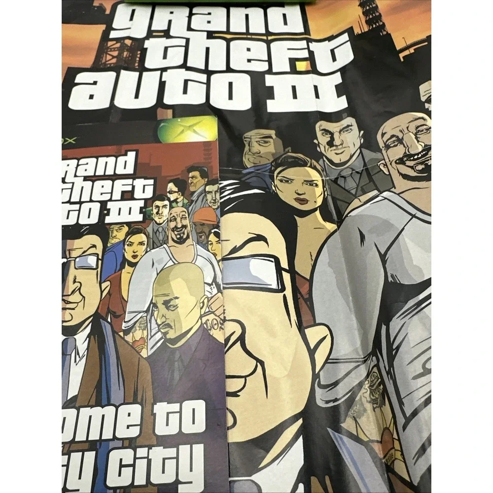Grand Theft Auto 3 III The Xbox Collection (Microsoft Xbox, 2003) Complete w Map